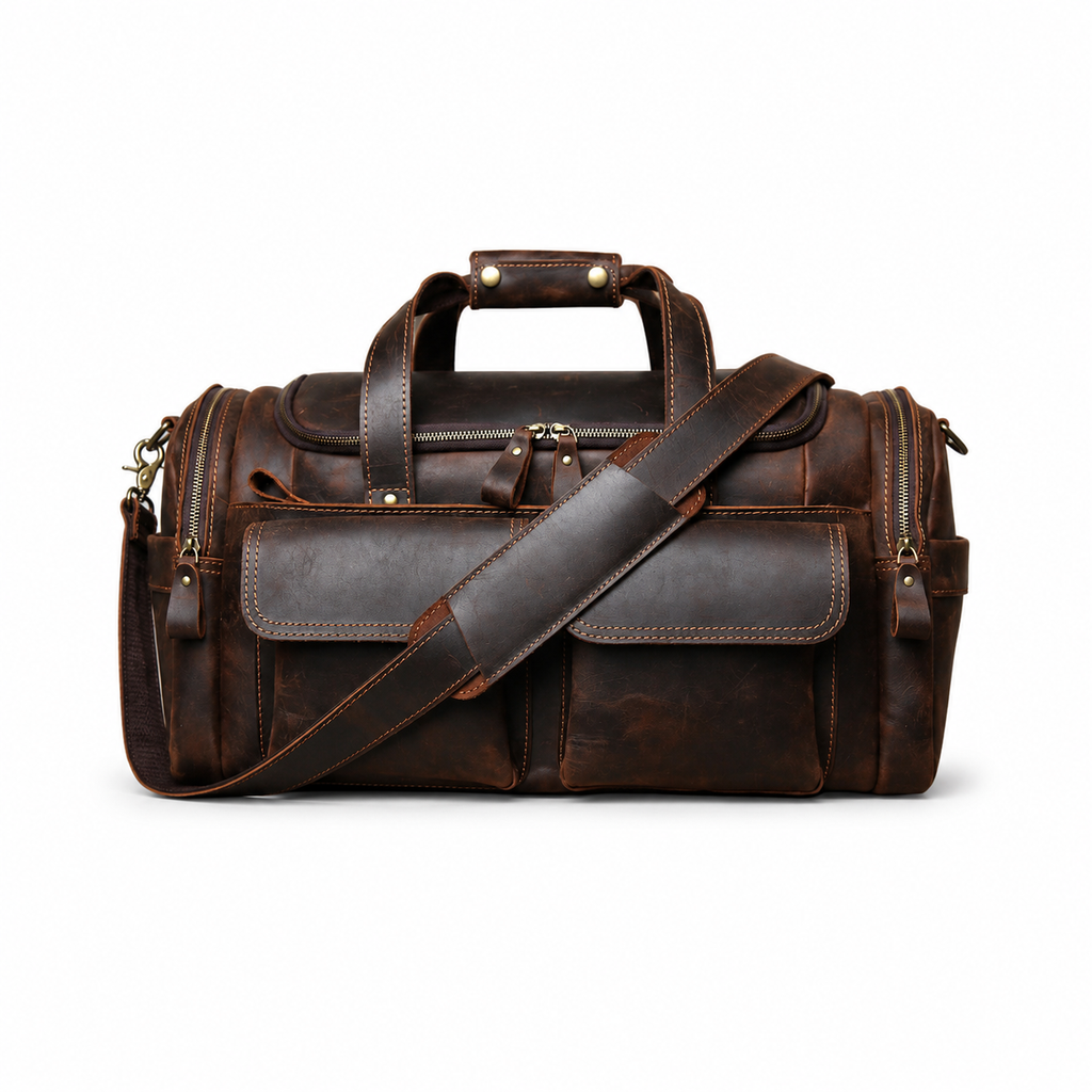Sac de voyage en cuir - Lucien
