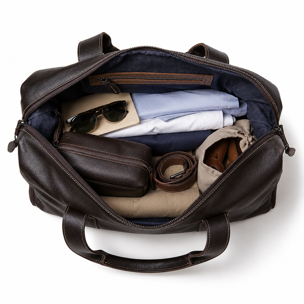Sac de voyage en cuir - Léon